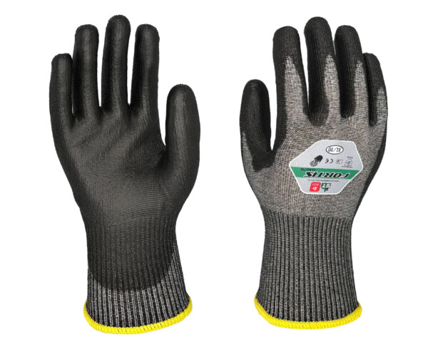 Fortis Cut 5/D Resistant PU Gloves G407R 12 Pack